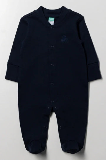 Interlock Babygrow Navy