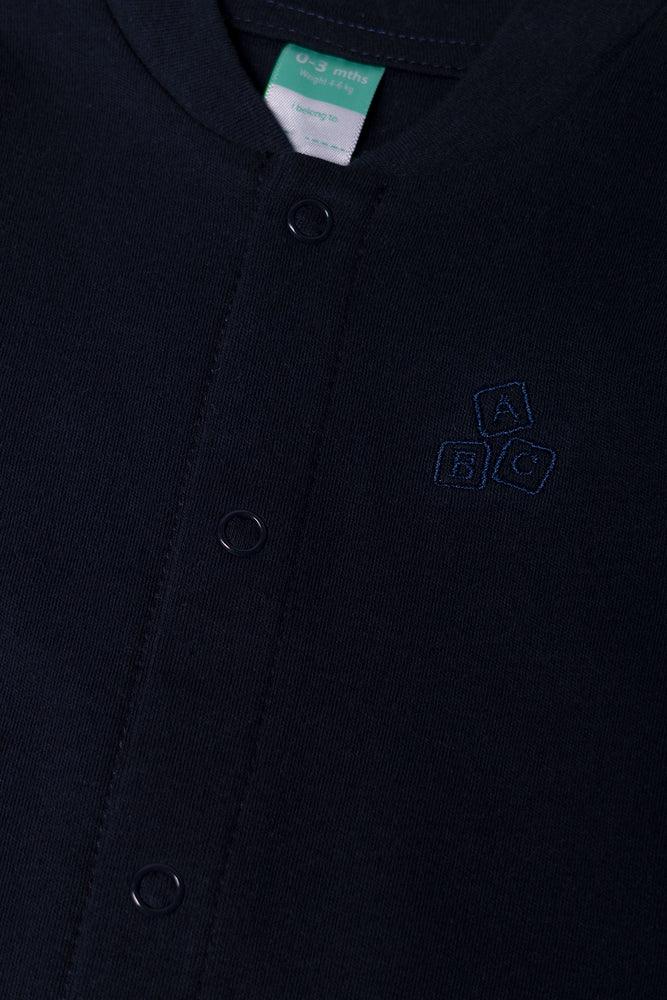 Interlock Babygrow Navy (1)