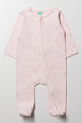 Bows Babygrow Pink