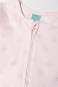 Bows Babygrow Pink (1)