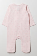 Bows Babygrow Pink (3)