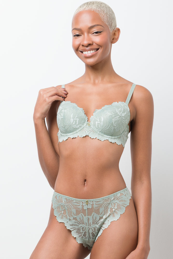 2 Pack Summer Lace Balconette Bra - Sml
