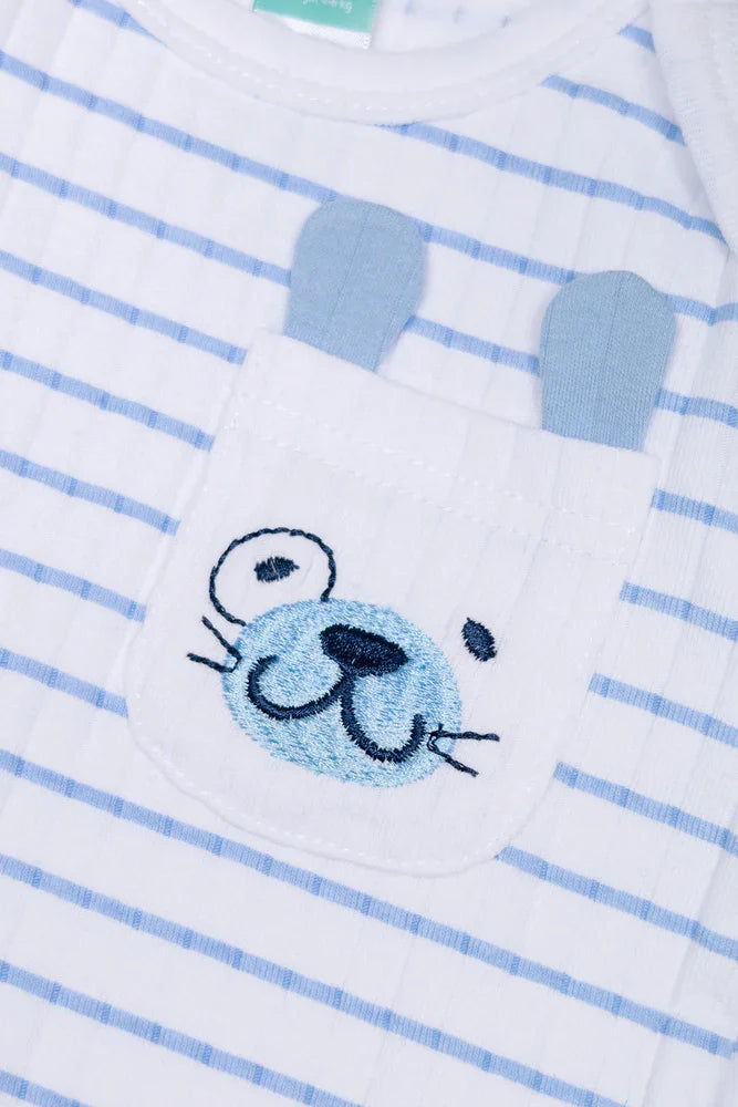 Puppy Rib Set Blue