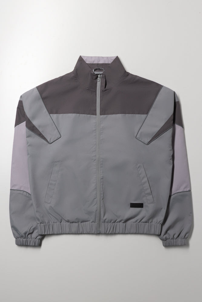 Racer Jacket Grey Jackets Knitwear Ackermans – Jackets