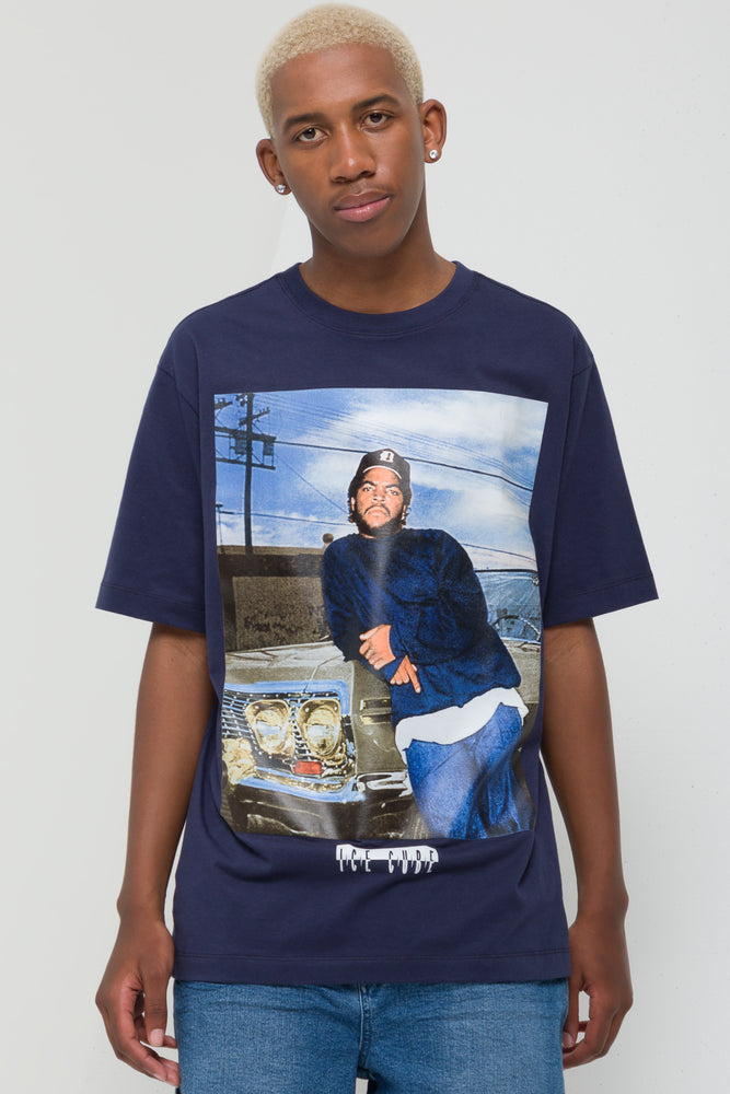Icecube Short Sleeve T-Shirt Navy