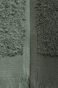 2 Pack Fringed Guest Towel  Sea Spray & Thyme (1)