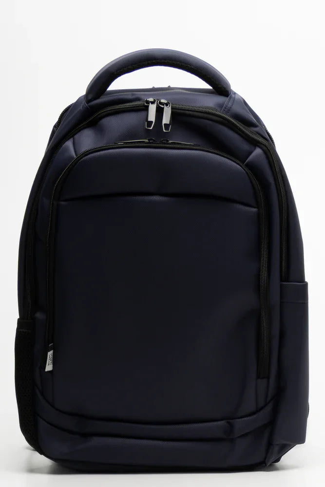 Dual Laptop And Tablet USB Bag Navy