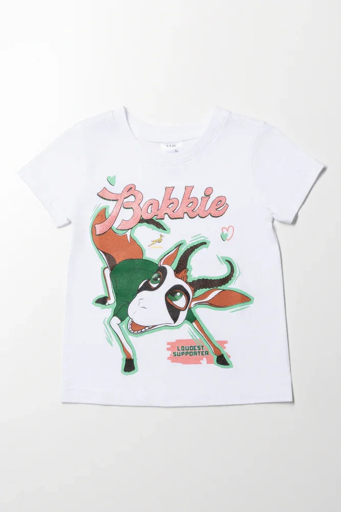 Bokkie T-Shirt White