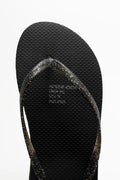Glitter Flip Flop Black (4)