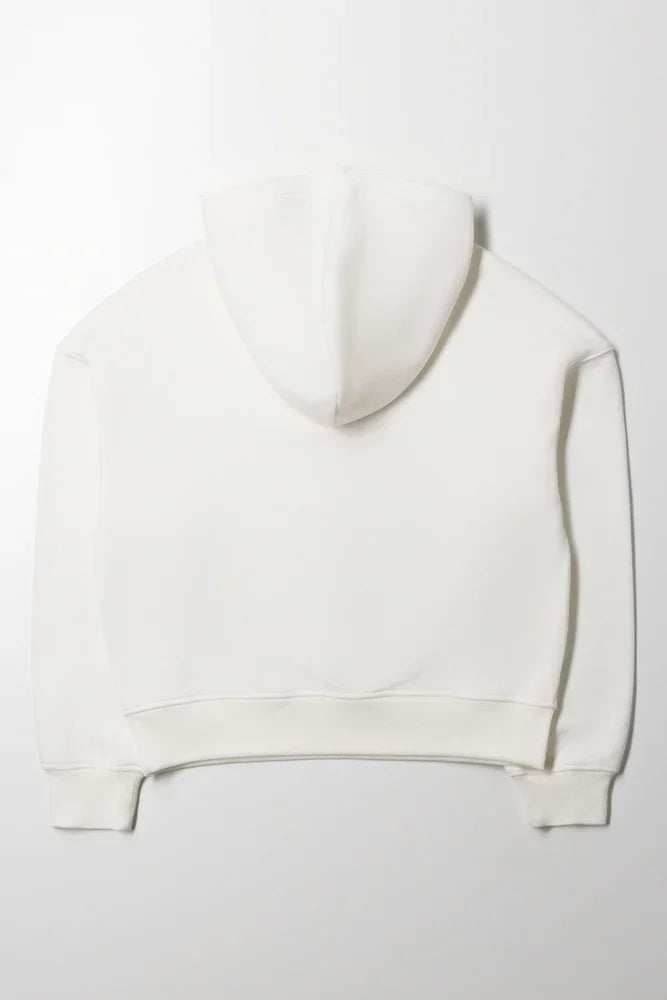 Bow Hoodie Cream (2)