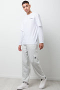 Loose Fit Jogger Trackpants Grey (2)