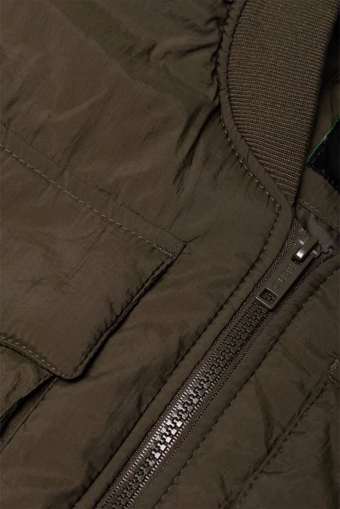 Utility Bomber Jacket Green