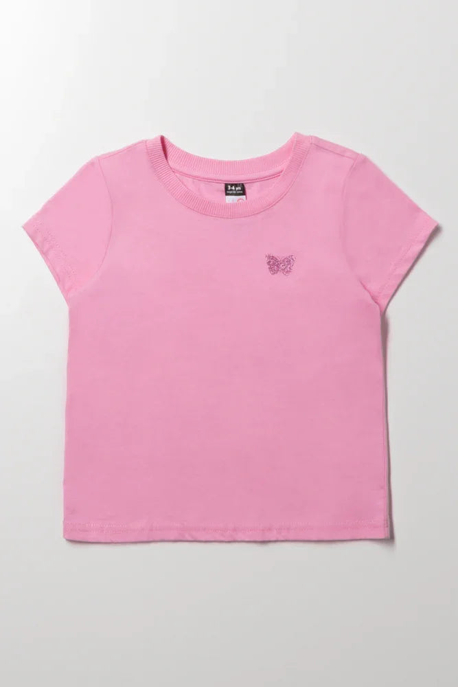 Short Sleeve T-Shirt Peach