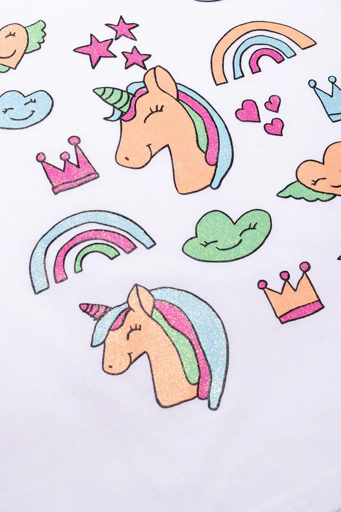 Spur Unicorn T-Shirt White