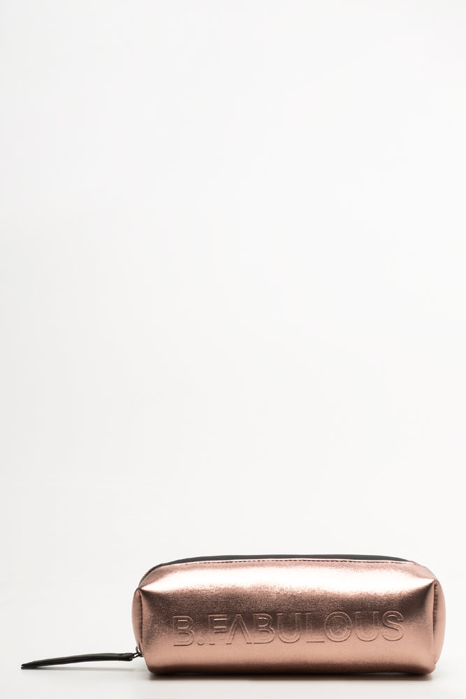 Small Make Up Bag  Rose Gold