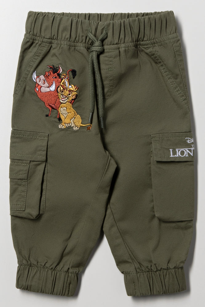 Lion King Cargo Pants Green