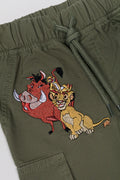 Lion King Cargo Pants Green (1)