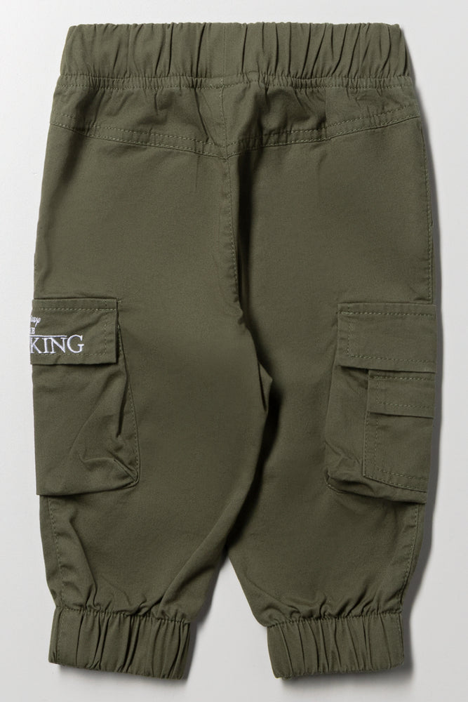 Lion King Cargo Pants Green (2)