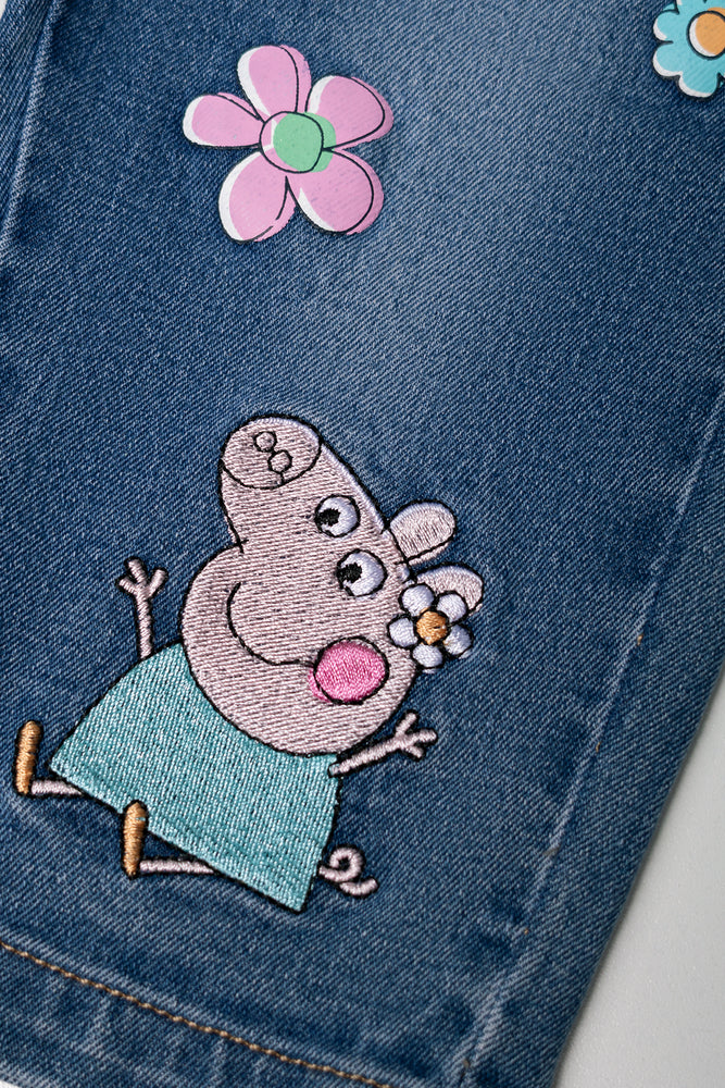 Peppa Pig Denim Jeans Blue (2)