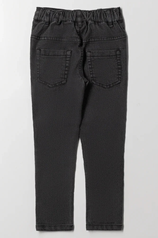 Skinny Denim Jean Dark Grey (2)