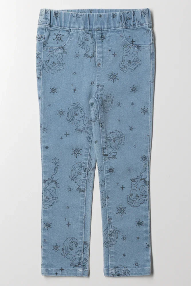 Frozen Denim Jeans Blue