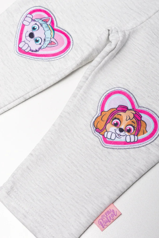 Paw Patrol Fleece Leggings Light Grey