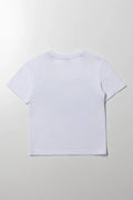 Spur Dino Short Sleeve T-Shirt White (2)
