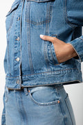 Denim Trucker Jacket Light Blue (3)