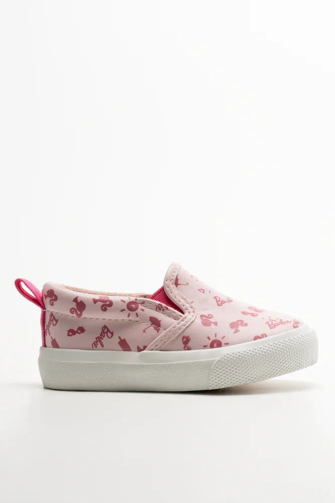 Barbie Slip On Sneaker Pink