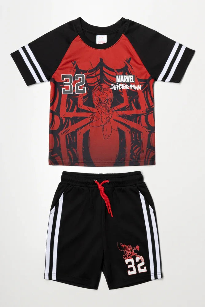 Spider-Man Sports Set Red