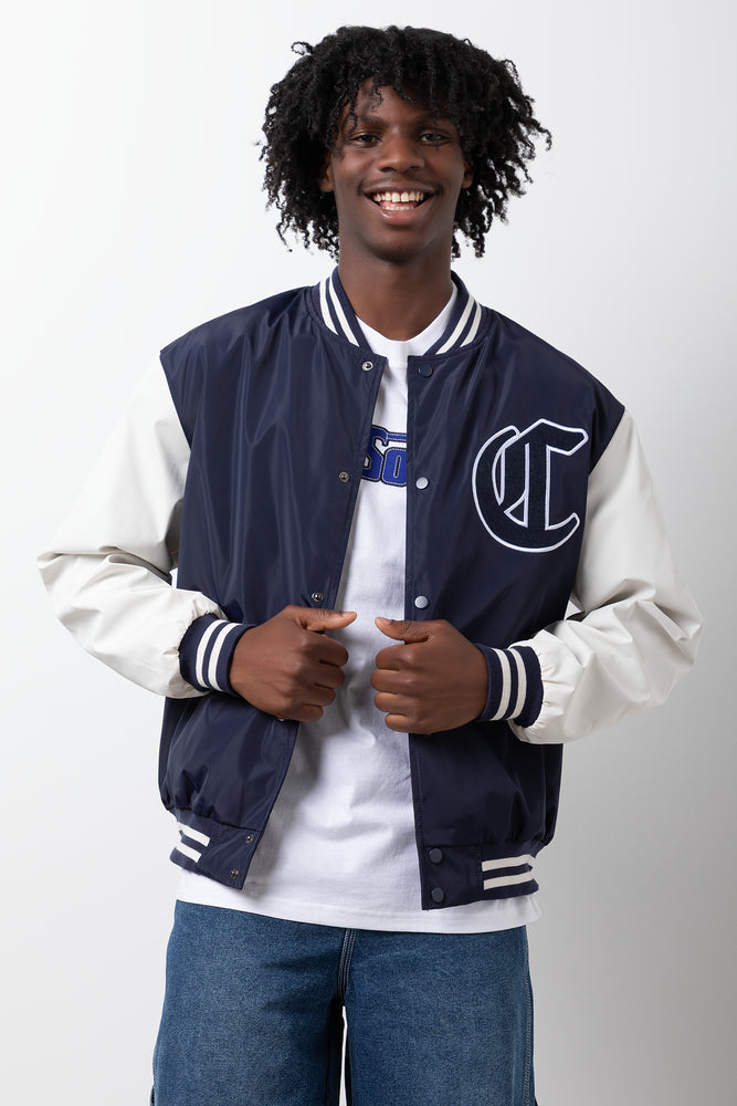 Baseball Jacket Navy