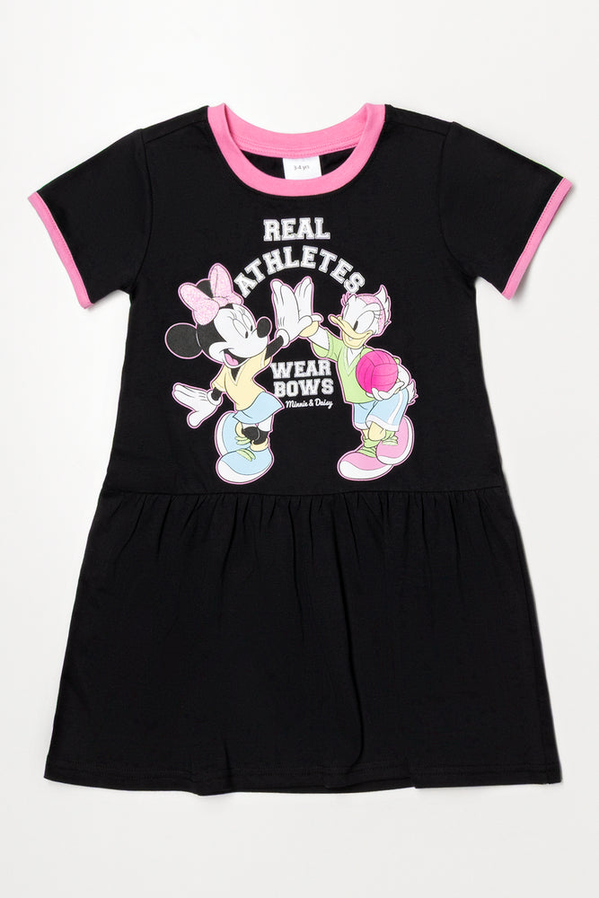 Minnie Mouse Sporty Dress Black Dresses Jumpsuits Ackermans