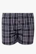 3 Pack Woven Boxer Black (3)