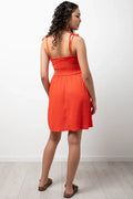 Fit And Flare Dress Red (2)