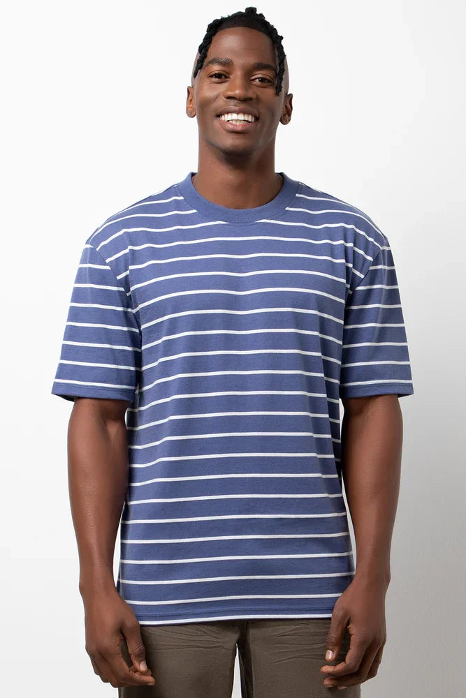 Stripe T-Shirt Blue
