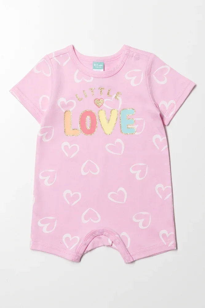 Little Love Romper Pink