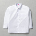 Girls School Long Sleeve Collar Shirt White Toughees (1)