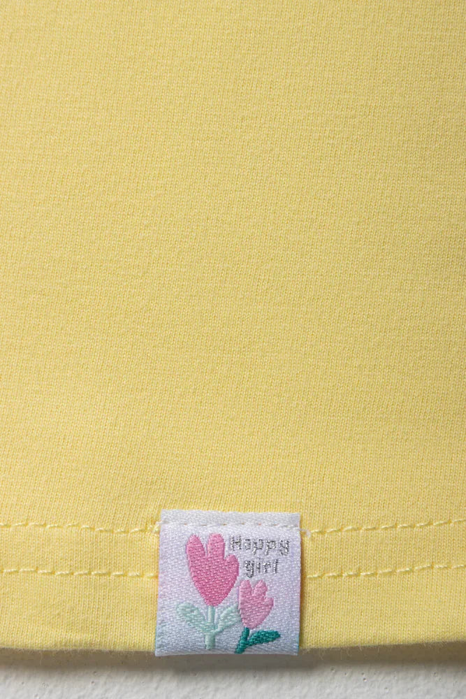 Short Sleeve T-Shirt Yellow (2)