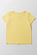 Short Sleeve T-Shirt Yellow (3)