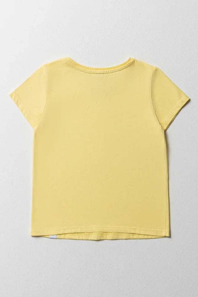 Short Sleeve T-Shirt Yellow (3)