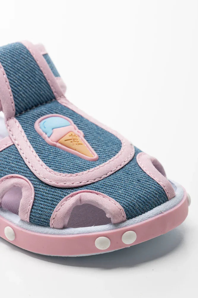 Cone Closed Sandal Denim