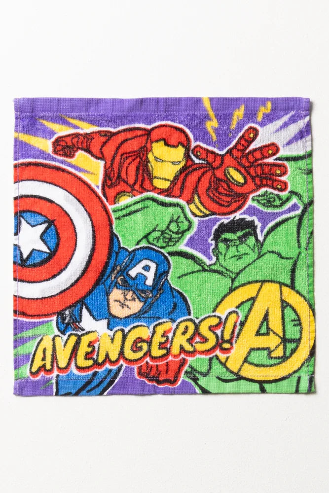 Marvel Face Cloth Blue