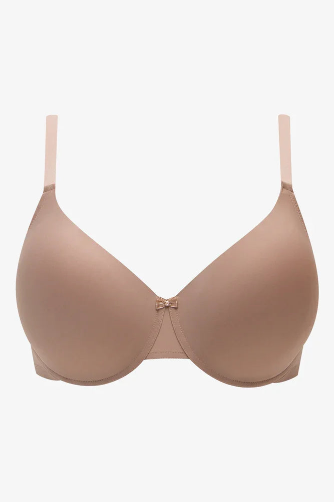 2 Pack T-Shirt Bras Black & Natural