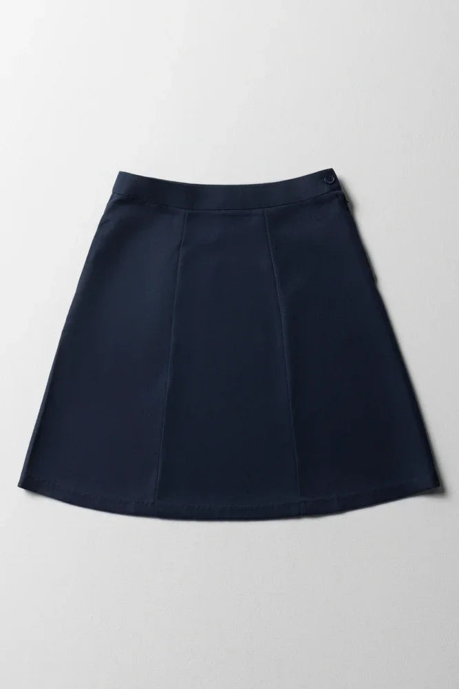 Girls School Skirt Navy