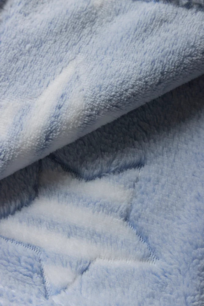 Star Coral Fleece Blanket Blue (1)