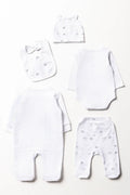5 Piece Clouds Set White (6)