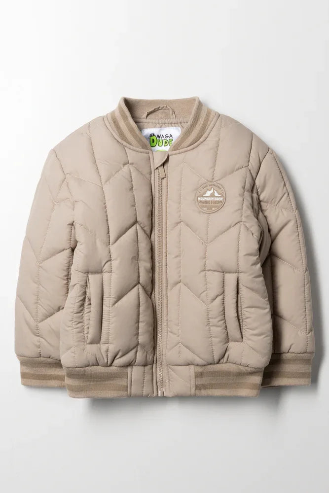 Bomber Jacket Natural