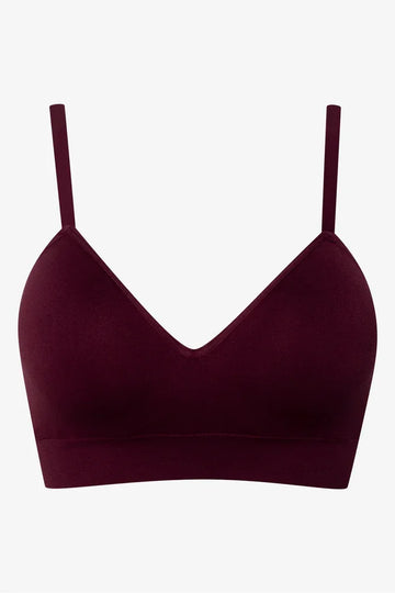 SEAMFREE BRALETTE BURGUNDY