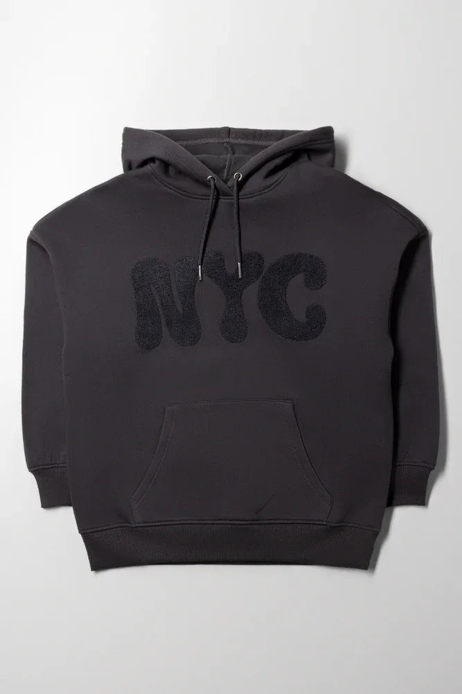 Hooded Tracktop Grey