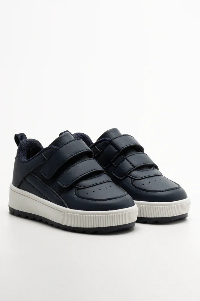 Double Strap Sneakers Navy